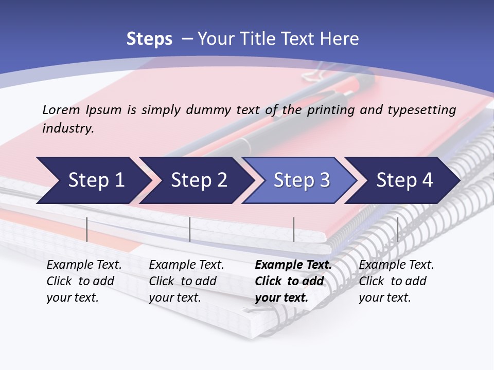 Fruit Pen Office PowerPoint Template