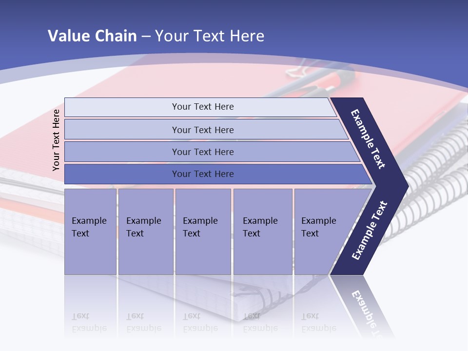Fruit Pen Office PowerPoint Template