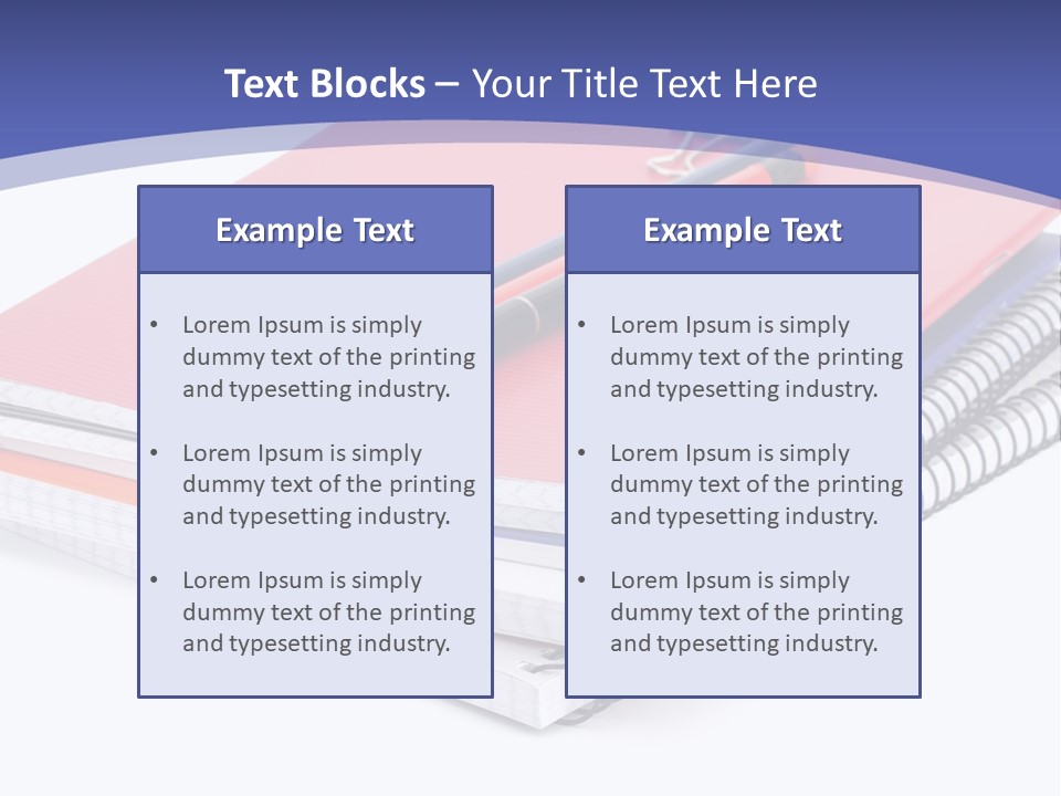 Fruit Pen Office PowerPoint Template