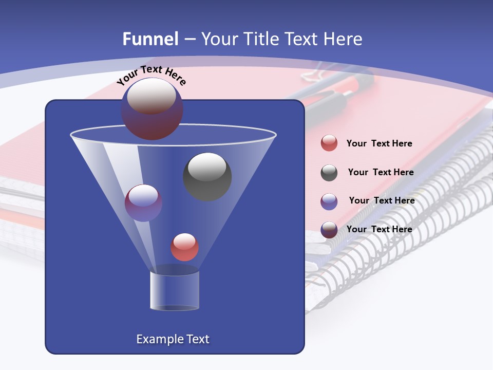 Fruit Pen Office PowerPoint Template