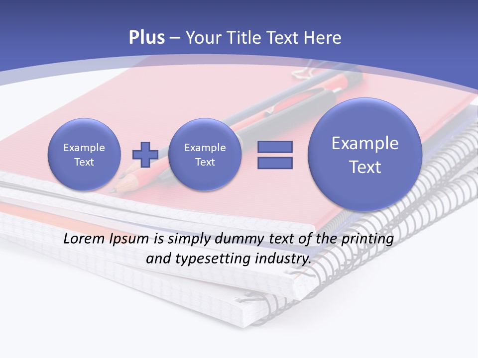 Fruit Pen Office PowerPoint Template
