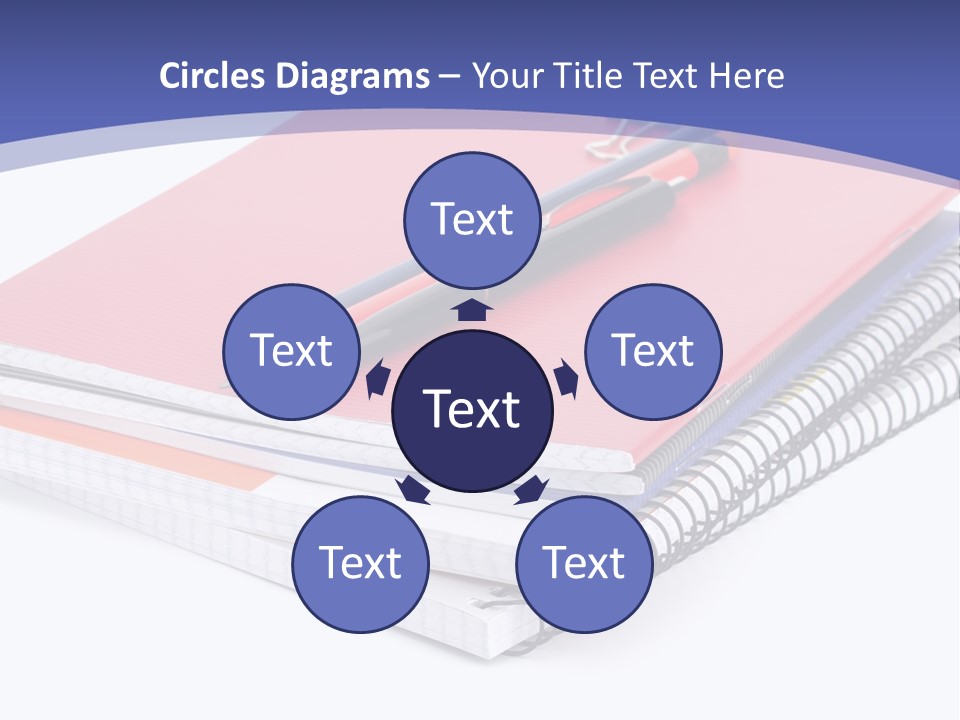 Fruit Pen Office PowerPoint Template