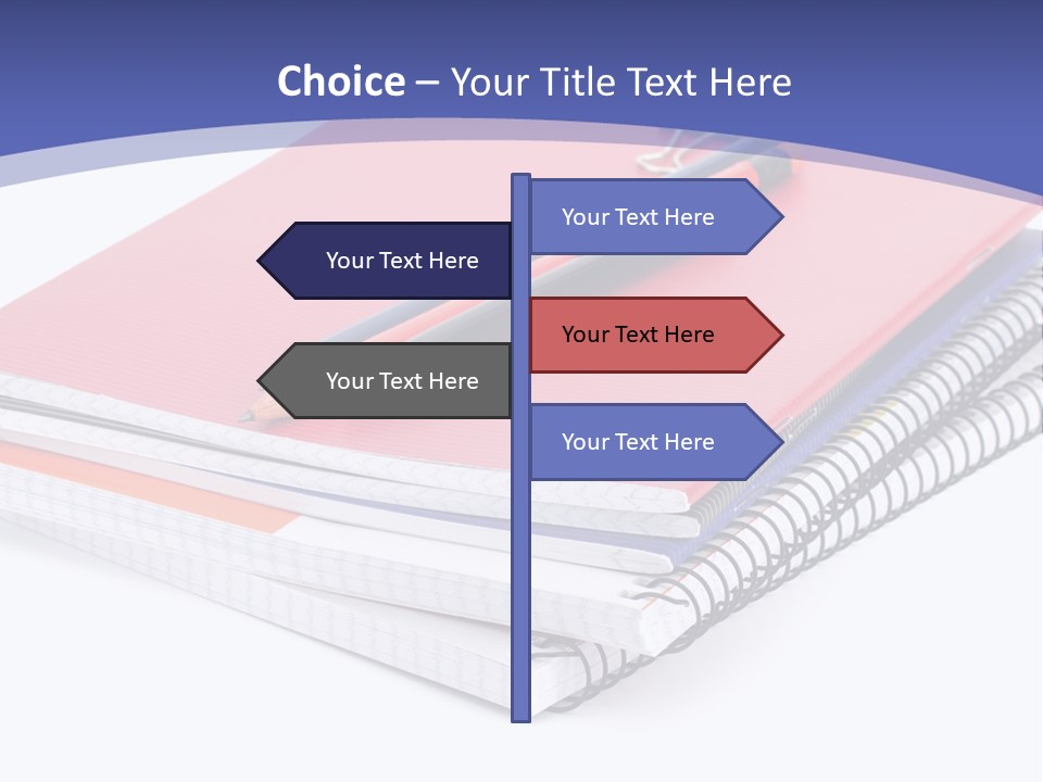 Fruit Pen Office PowerPoint Template