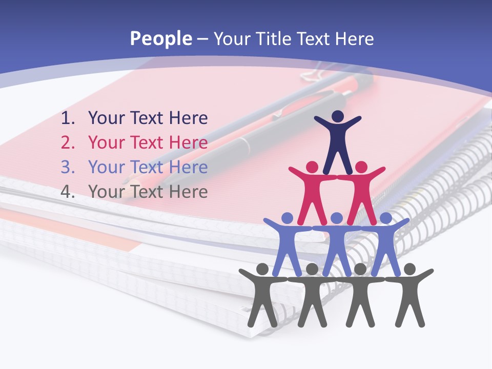 Fruit Pen Office PowerPoint Template