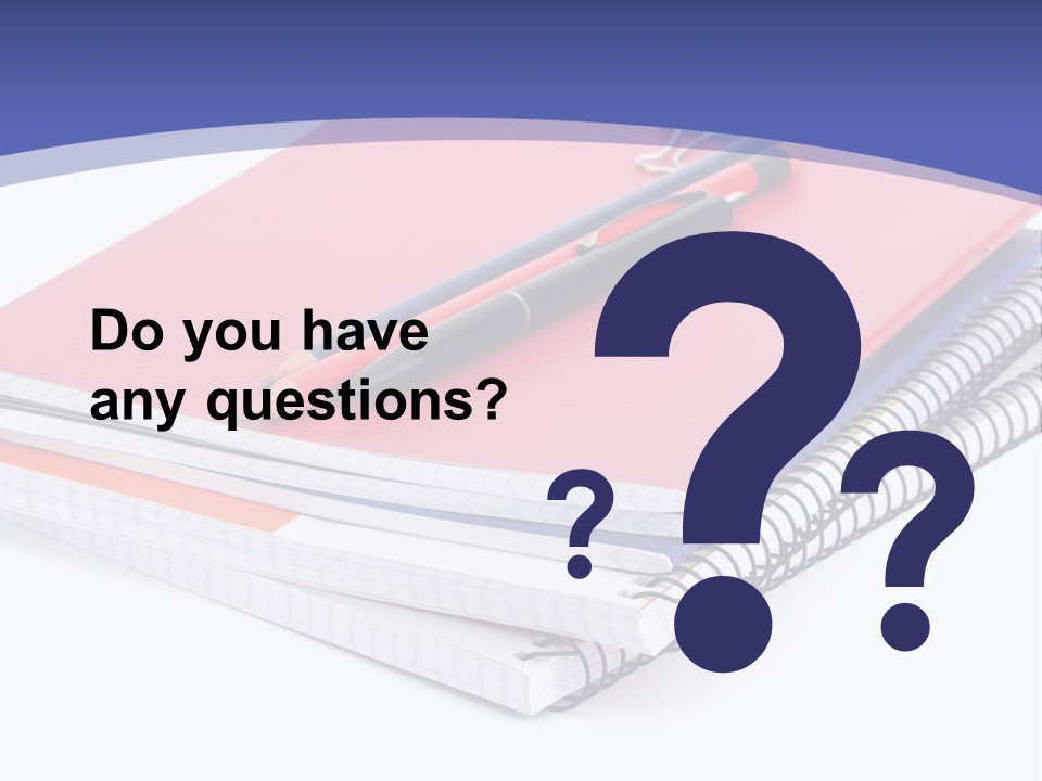 Fruit Pen Office PowerPoint Template