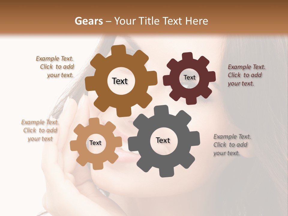 Hope Closeup Candle PowerPoint Template