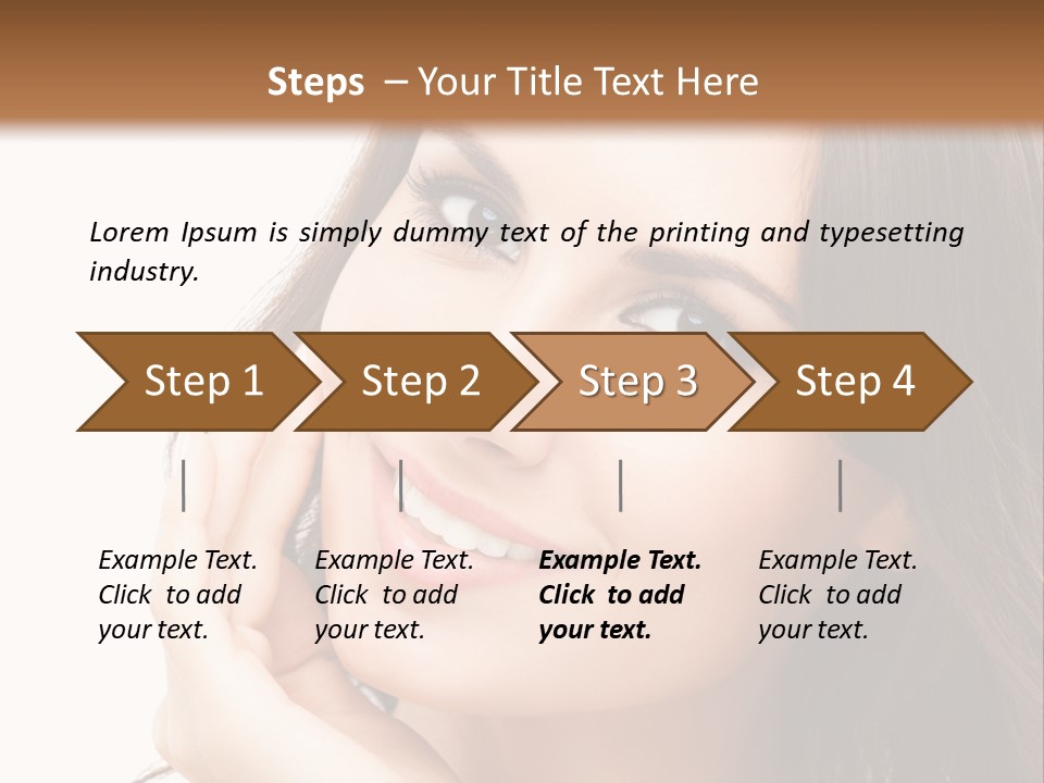 Hope Closeup Candle PowerPoint Template