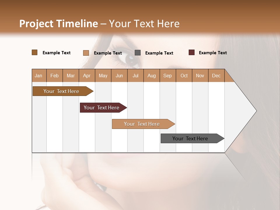 Hope Closeup Candle PowerPoint Template