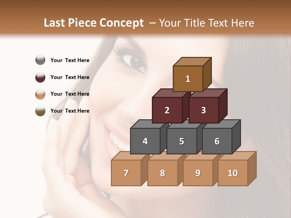 Hope Closeup Candle PowerPoint Template