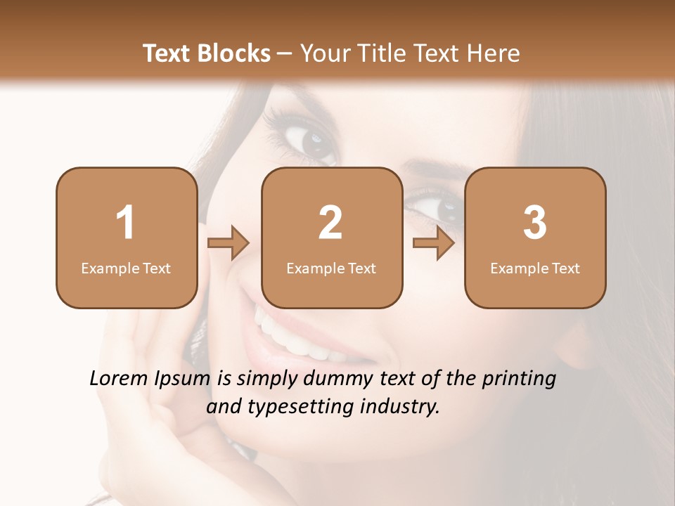 Hope Closeup Candle PowerPoint Template