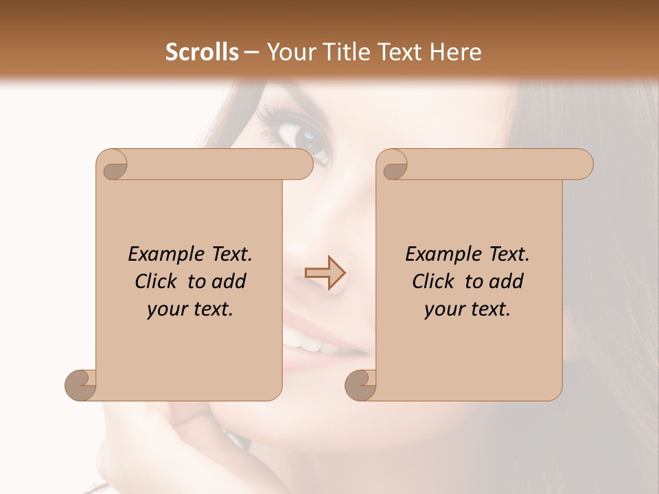 Hope Closeup Candle PowerPoint Template