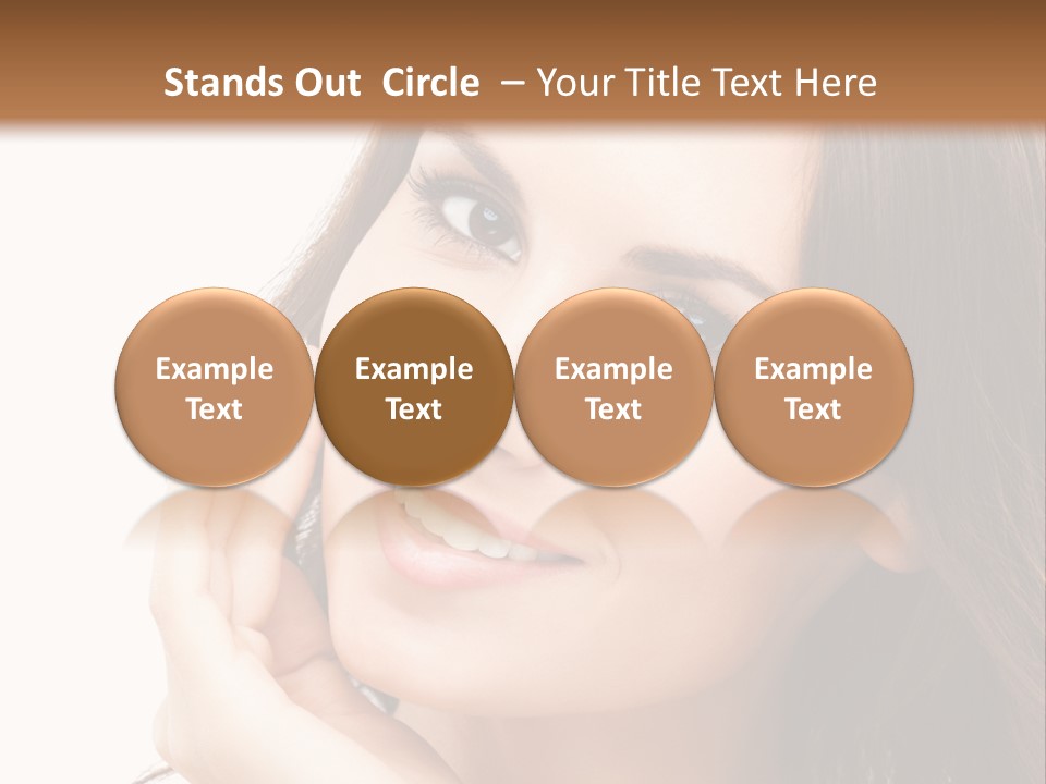 Hope Closeup Candle PowerPoint Template