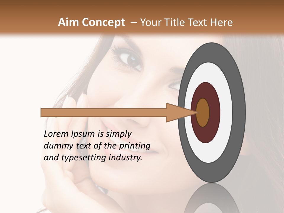 Hope Closeup Candle PowerPoint Template