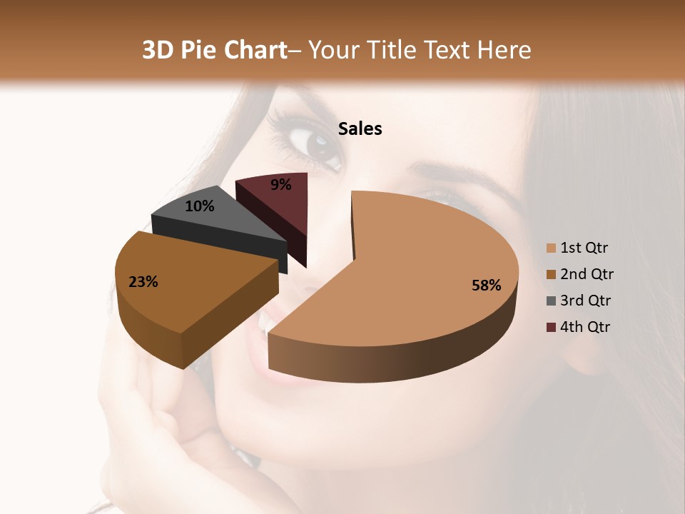 Hope Closeup Candle PowerPoint Template