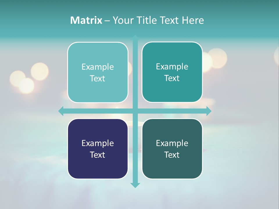 Hope Closeup Candle PowerPoint Template