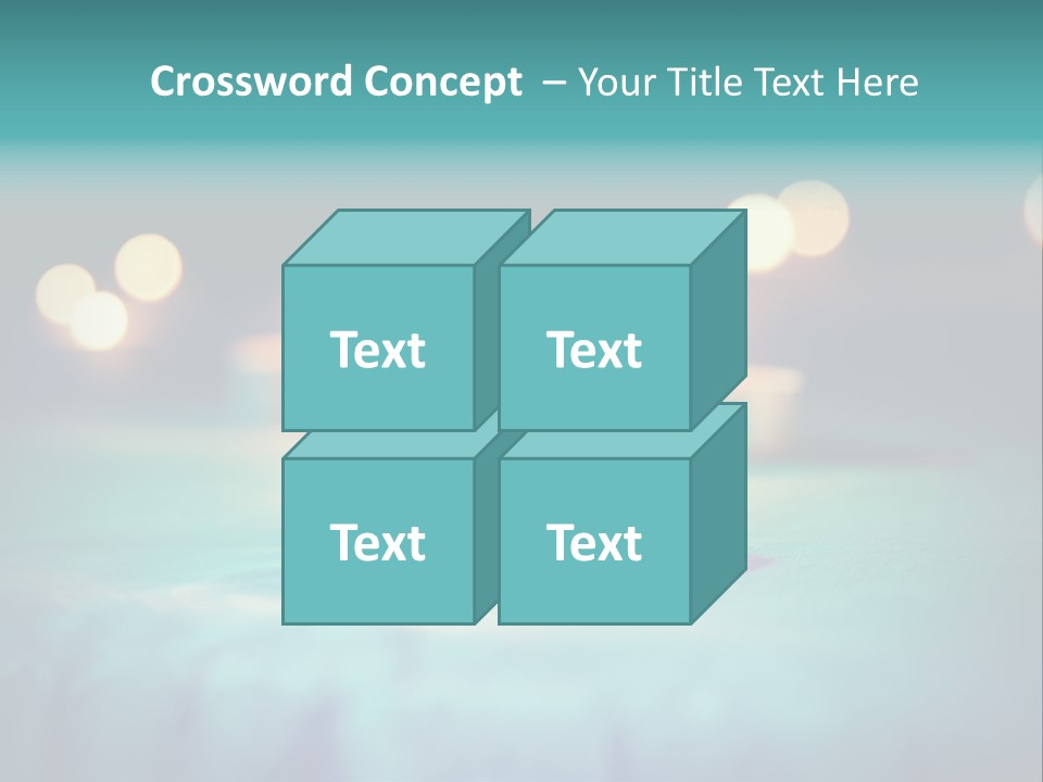 Hope Closeup Candle PowerPoint Template