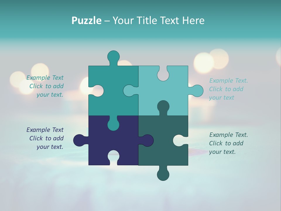 Hope Closeup Candle PowerPoint Template