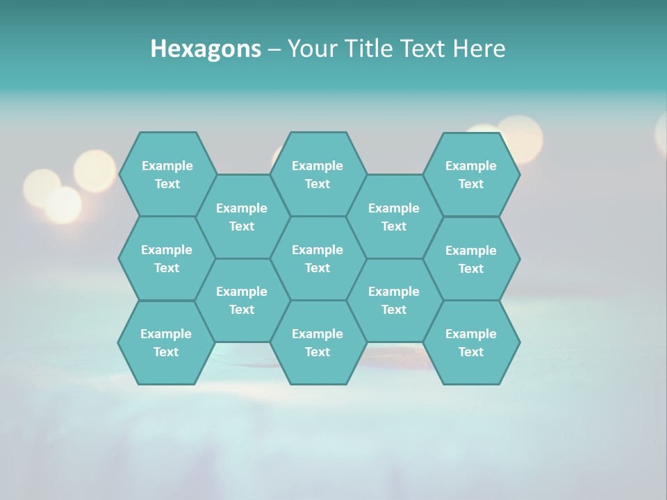 Hope Closeup Candle PowerPoint Template