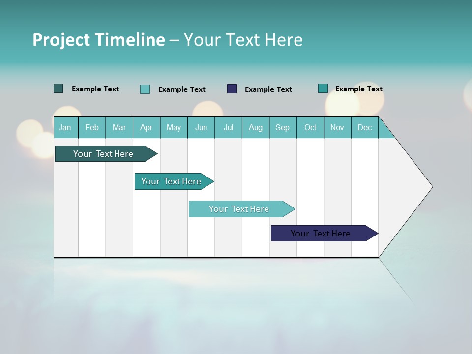 Hope Closeup Candle PowerPoint Template