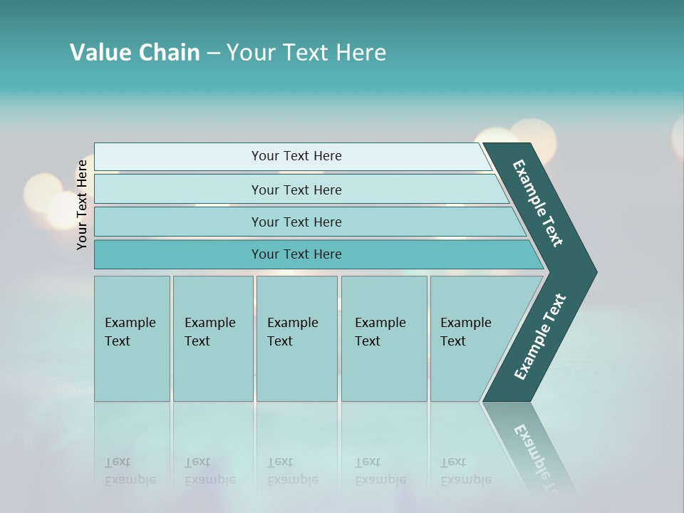 Hope Closeup Candle PowerPoint Template