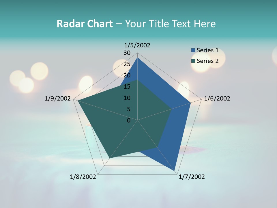 Hope Closeup Candle PowerPoint Template