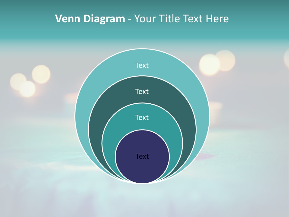 Hope Closeup Candle PowerPoint Template