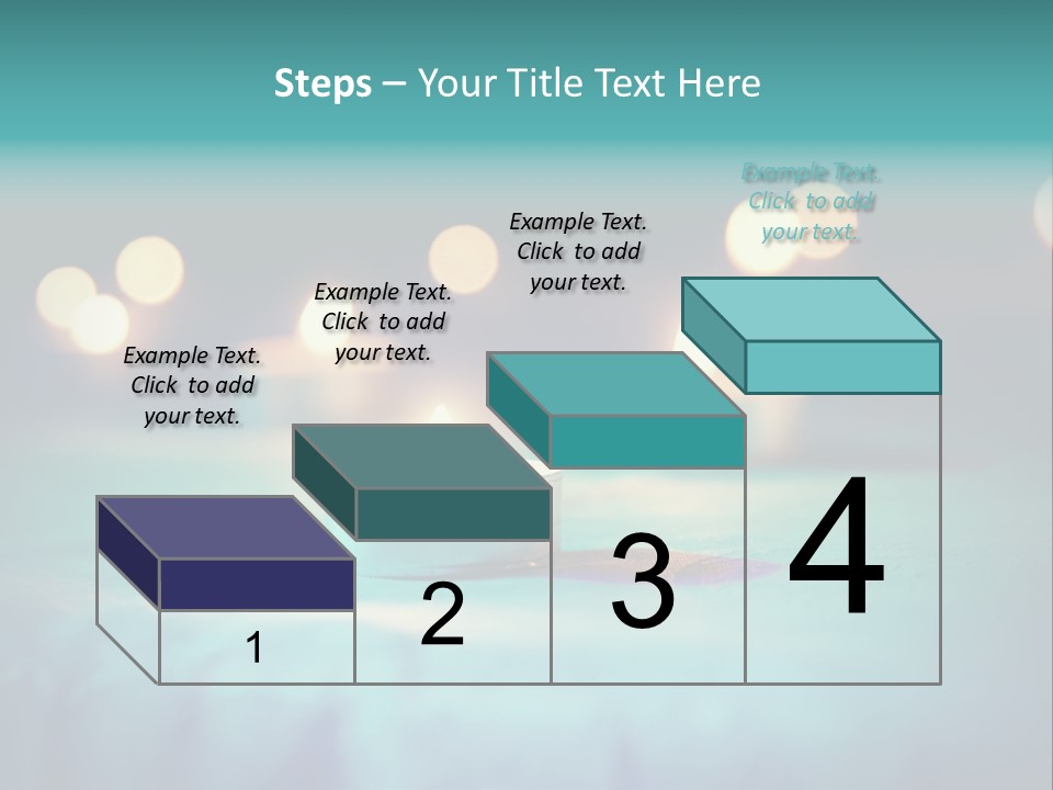 Hope Closeup Candle PowerPoint Template
