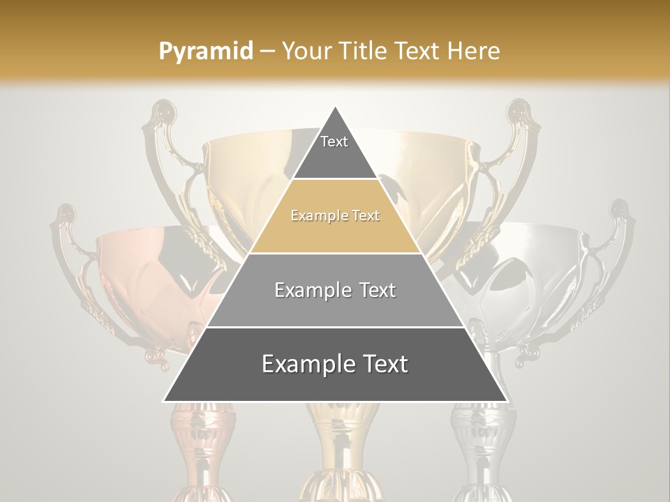 Achievement Prize Metal PowerPoint Template