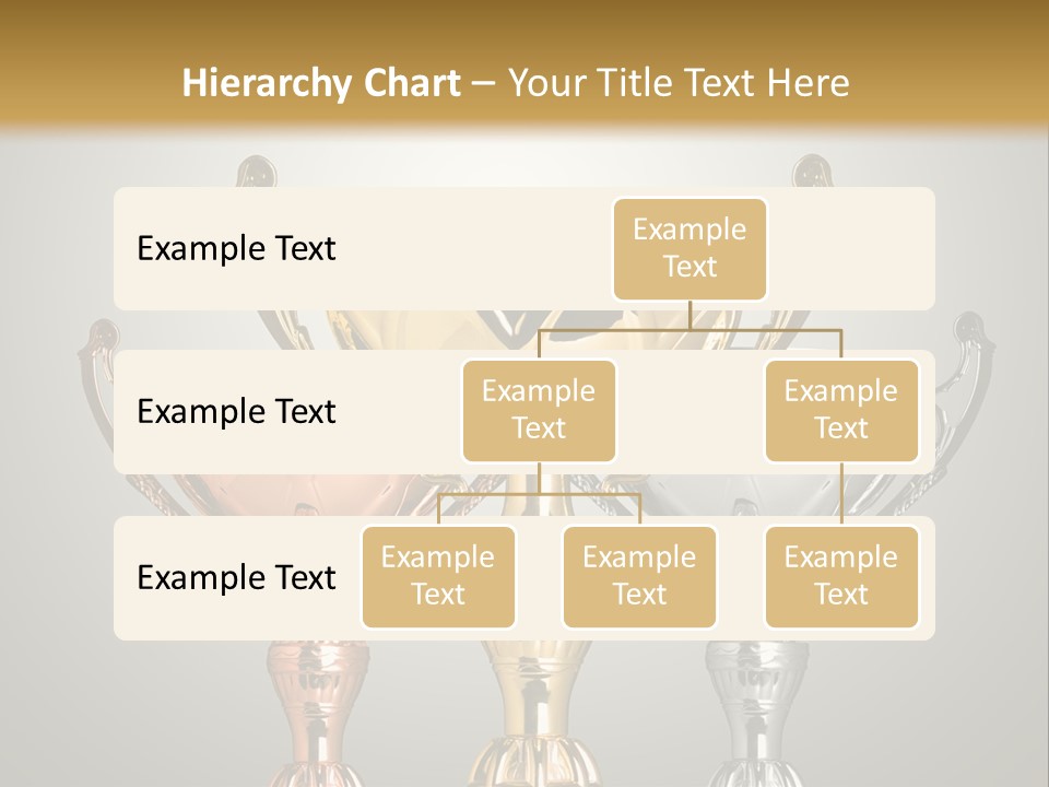 Achievement Prize Metal PowerPoint Template