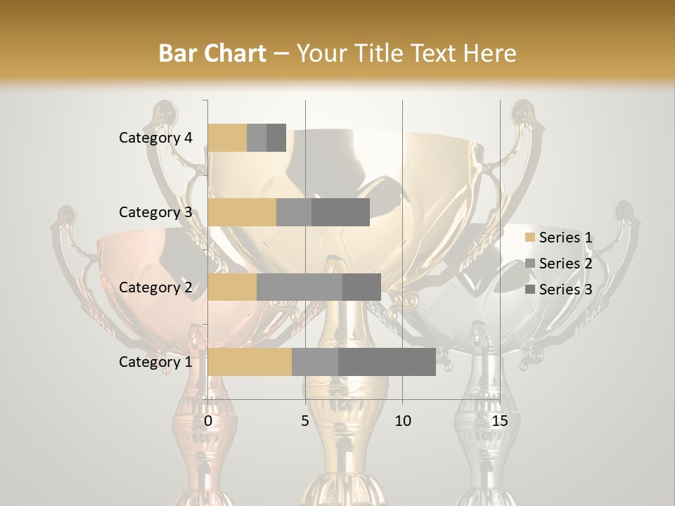 Achievement Prize Metal PowerPoint Template