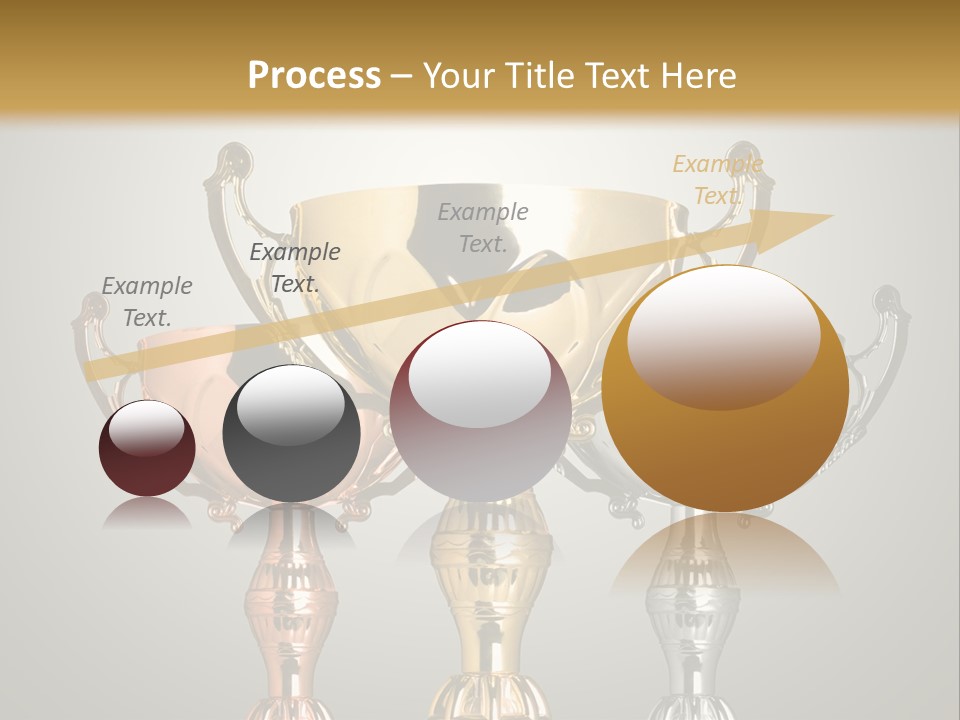 Achievement Prize Metal PowerPoint Template