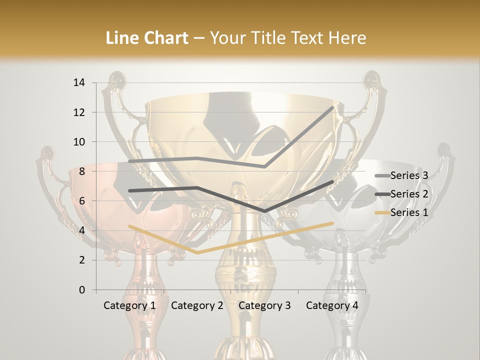 Achievement Prize Metal PowerPoint Template