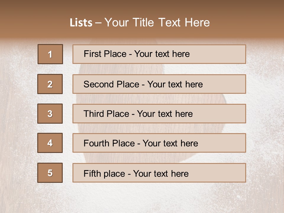 Two Mill Pin PowerPoint Template