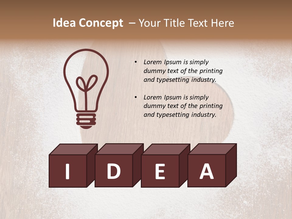 Two Mill Pin PowerPoint Template