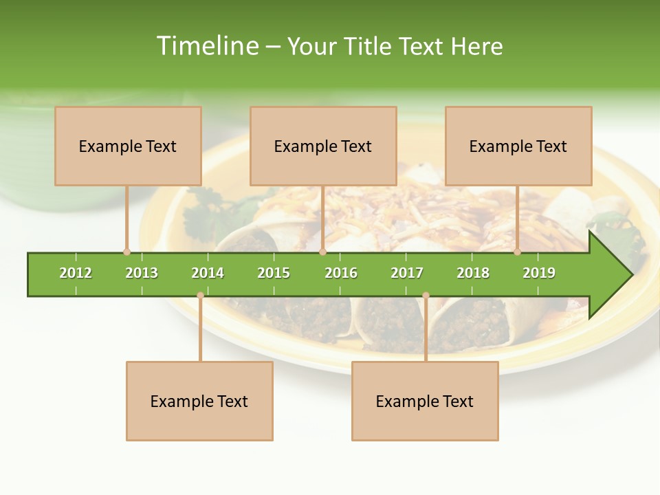 Mexican Food Red Fresh PowerPoint Template