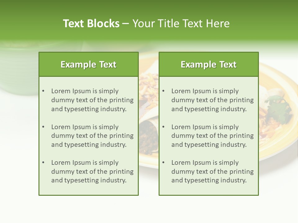 Mexican Food Red Fresh PowerPoint Template