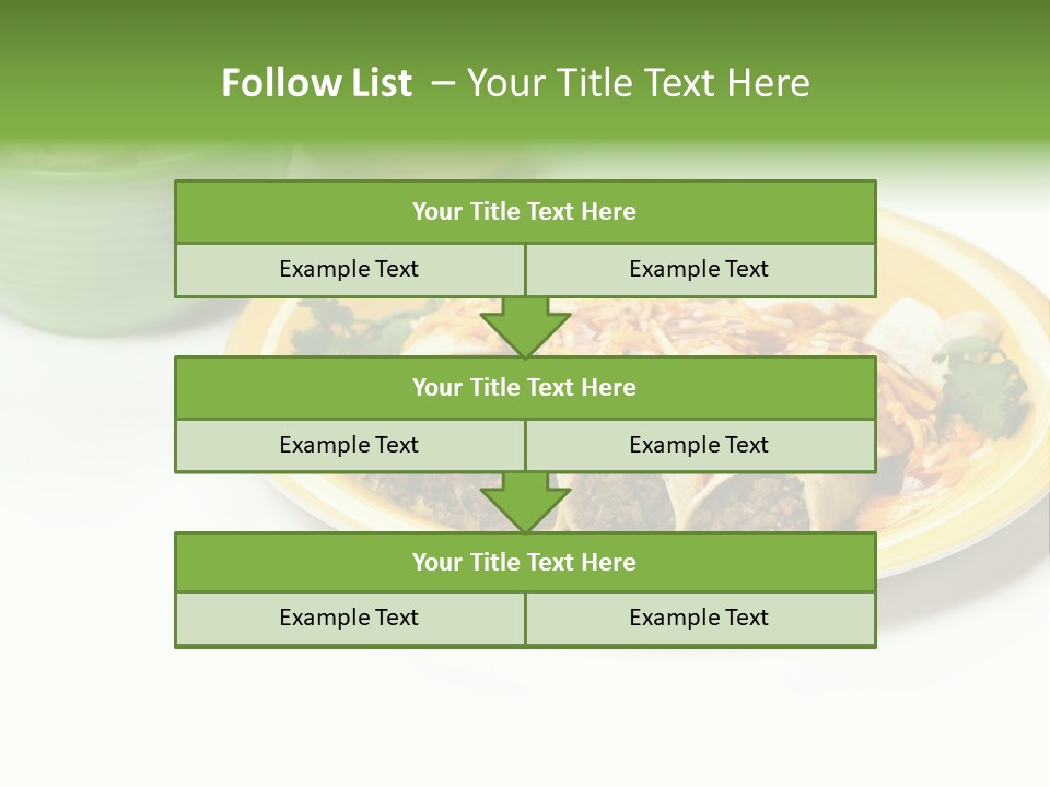 Mexican Food Red Fresh PowerPoint Template