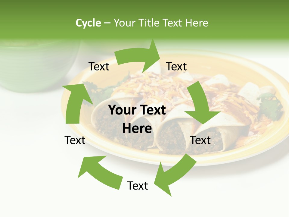 Mexican Food Red Fresh PowerPoint Template