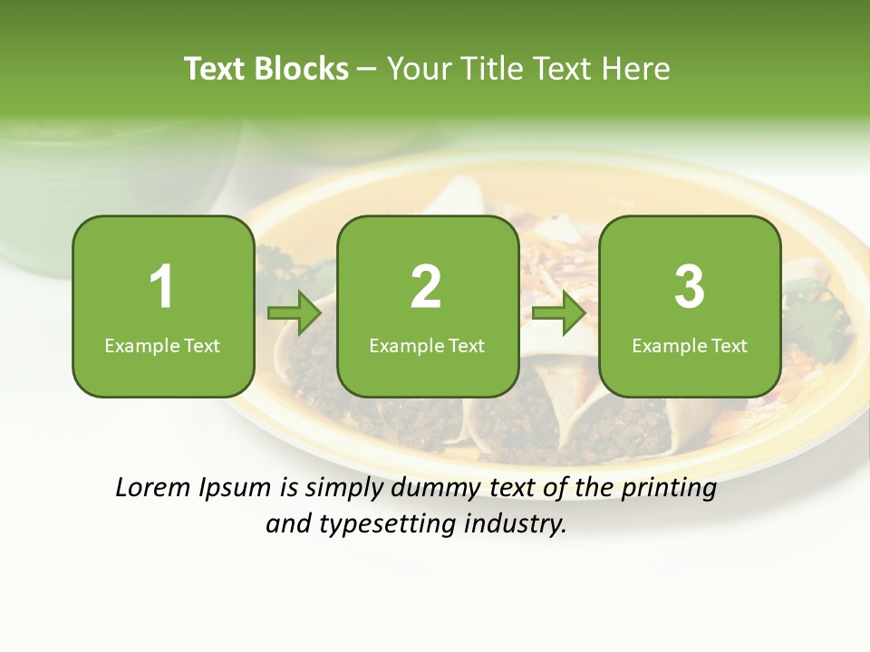 Mexican Food Red Fresh PowerPoint Template