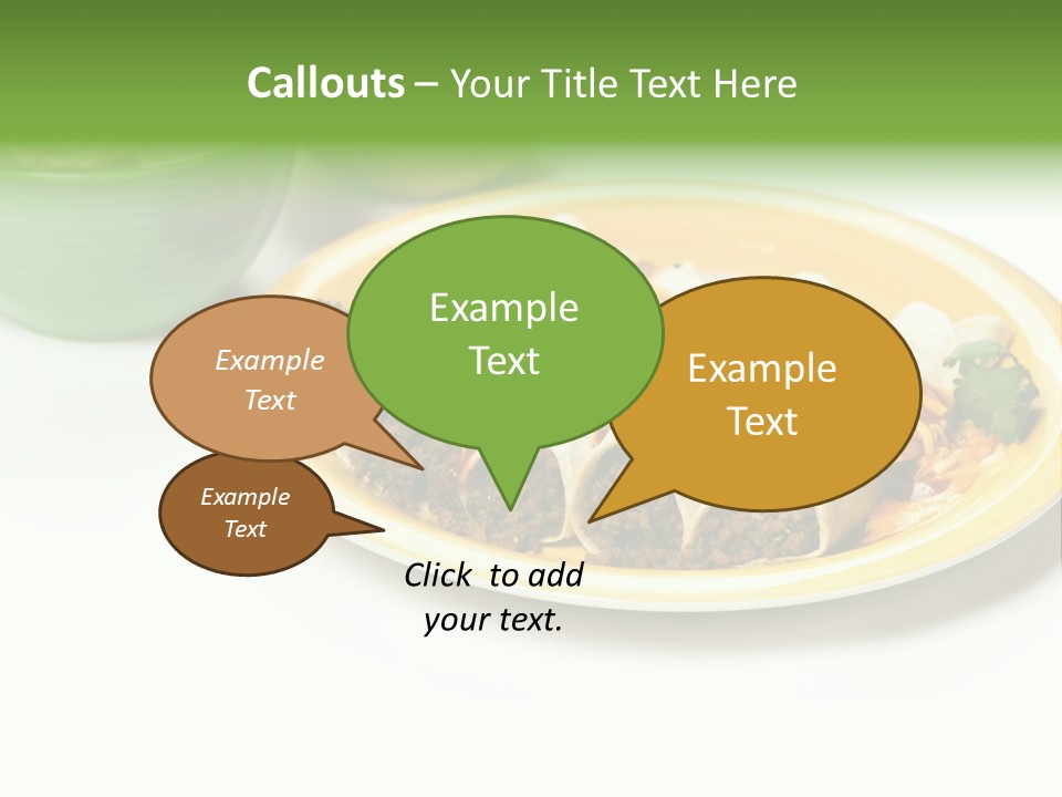 Mexican Food Red Fresh PowerPoint Template