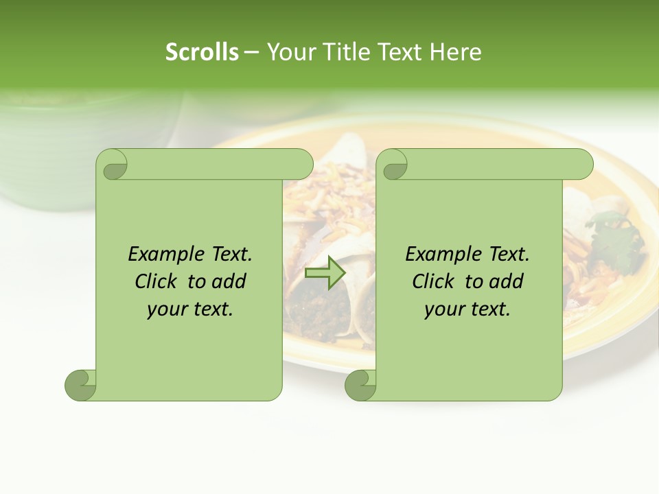 Mexican Food Red Fresh PowerPoint Template