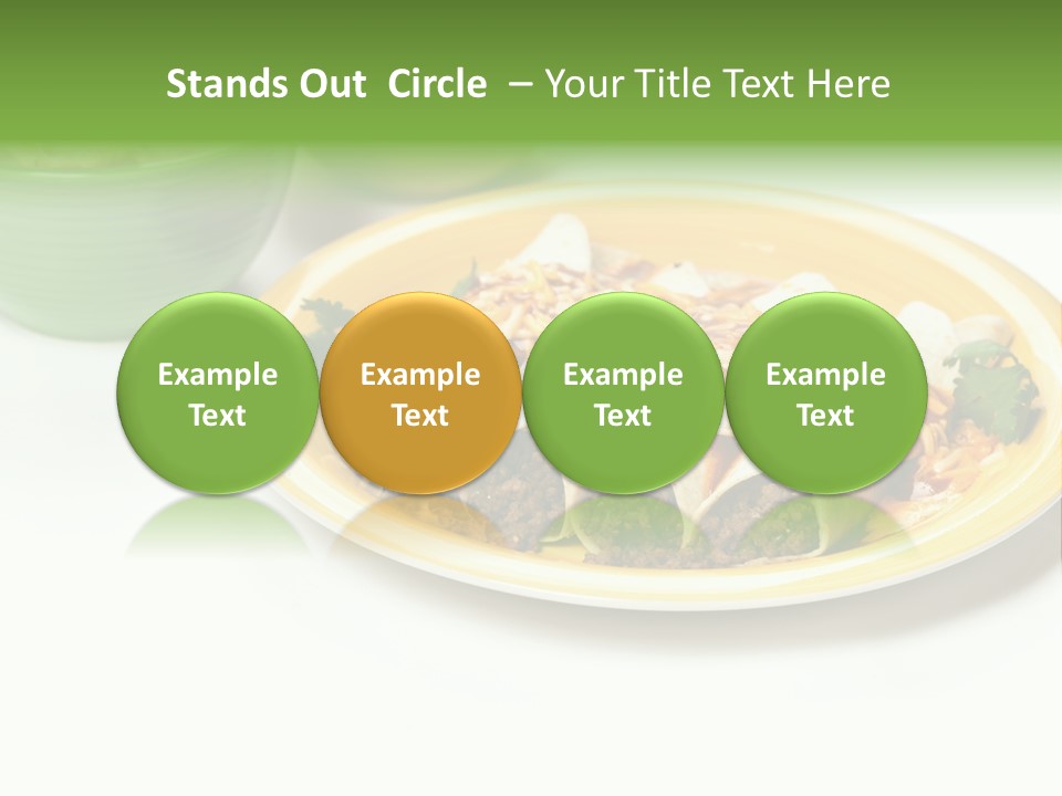 Mexican Food Red Fresh PowerPoint Template