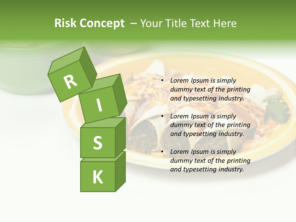 Mexican Food Red Fresh PowerPoint Template