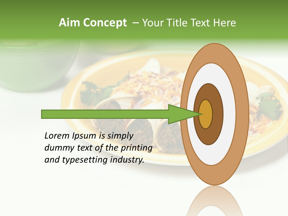 Mexican Food Red Fresh PowerPoint Template