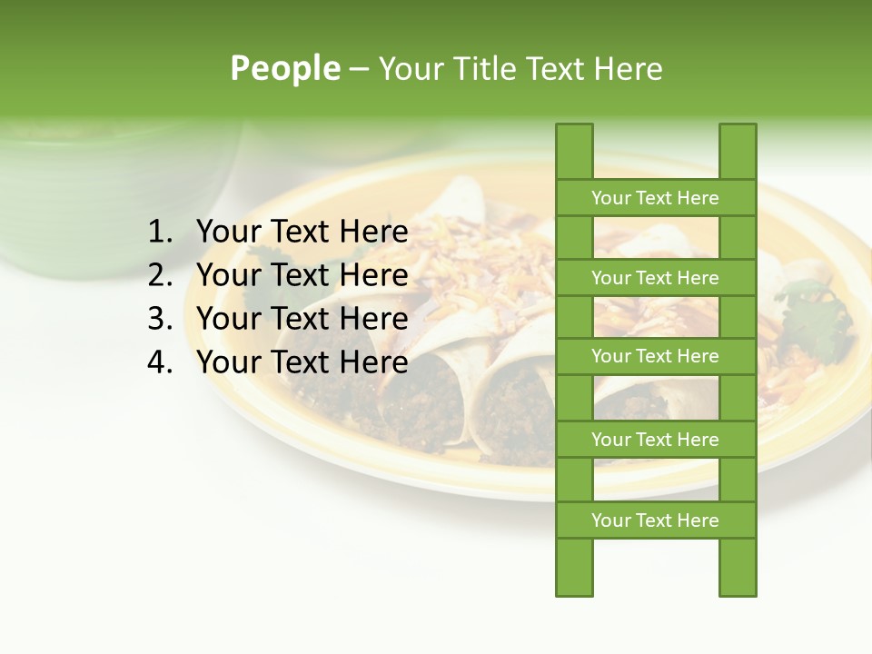 Mexican Food Red Fresh PowerPoint Template