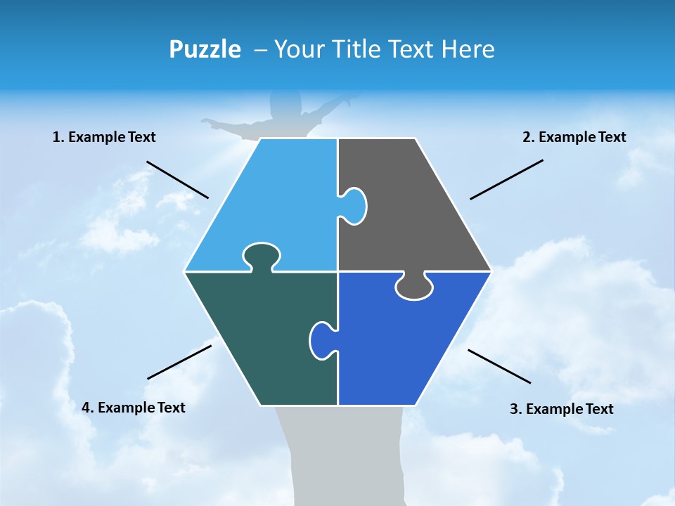 Man Life Freedom PowerPoint Template