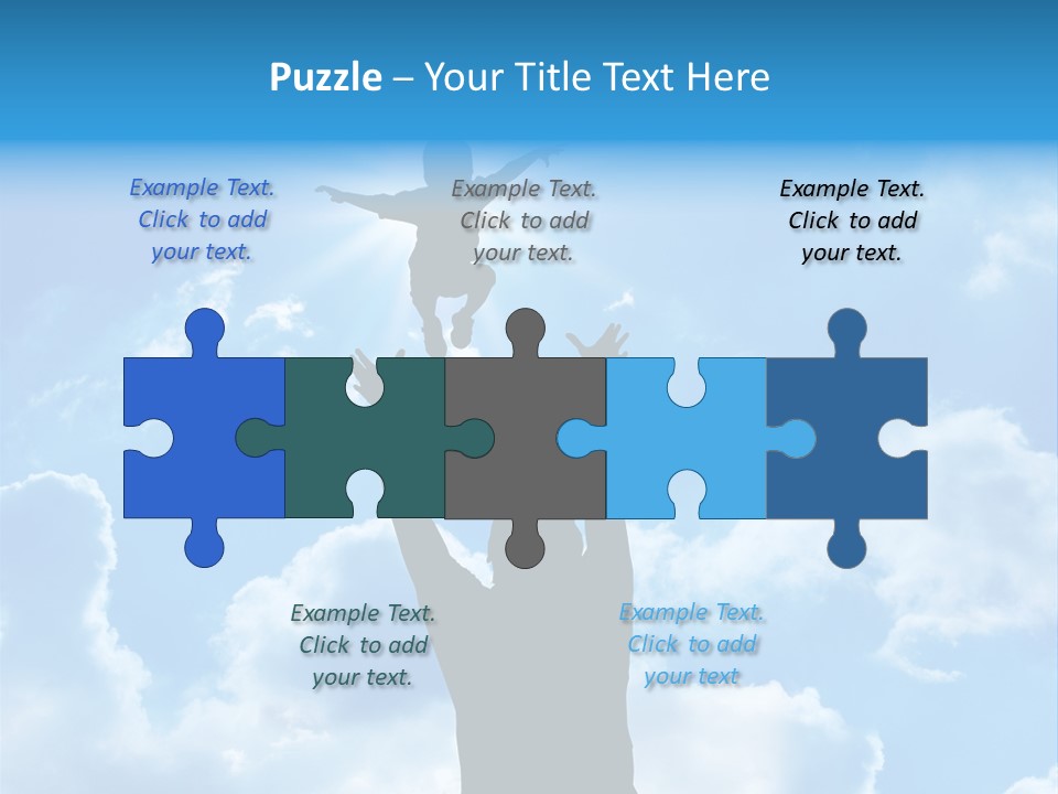 Man Life Freedom PowerPoint Template