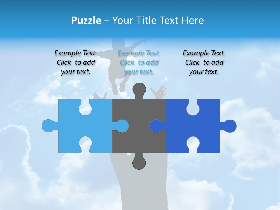 Man Life Freedom PowerPoint Template