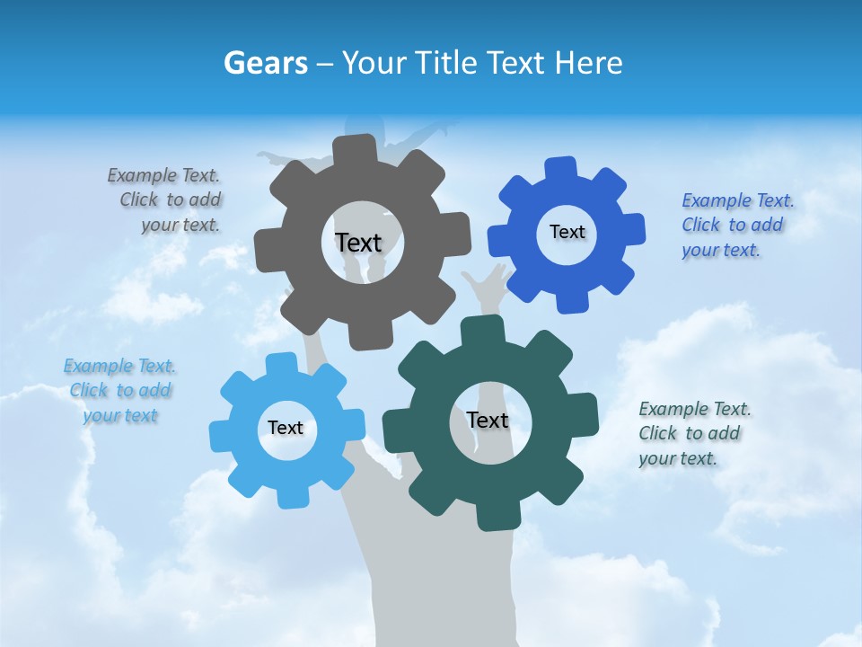 Man Life Freedom PowerPoint Template