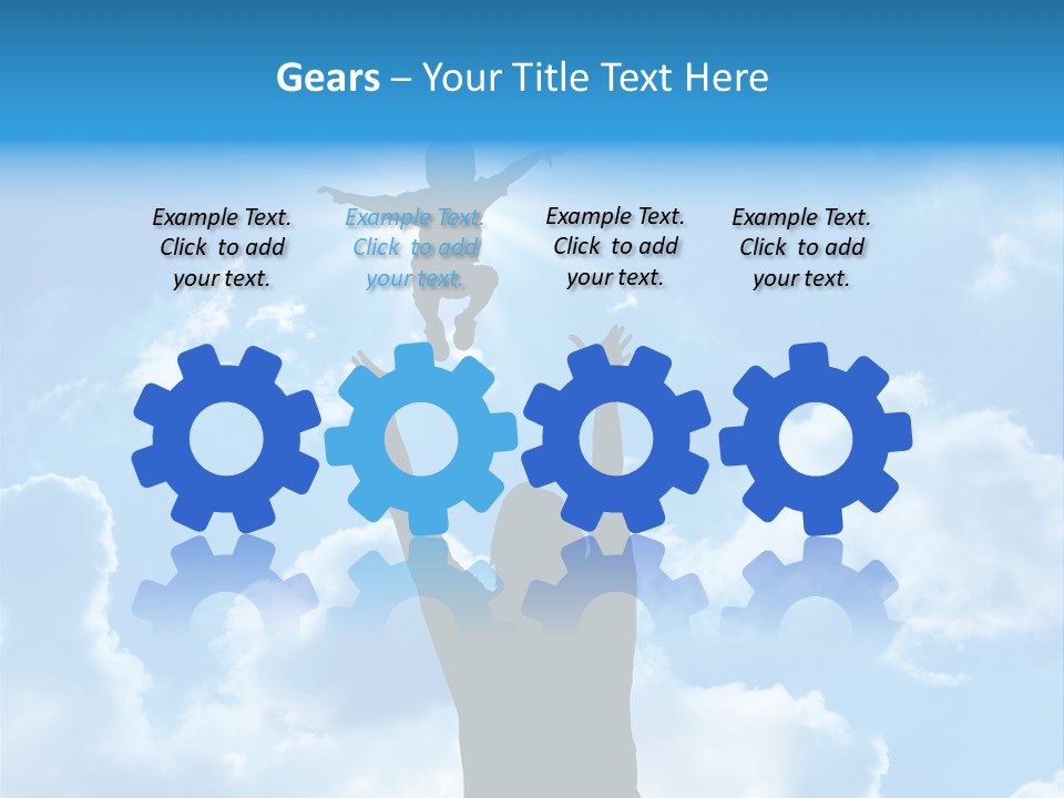 Man Life Freedom PowerPoint Template